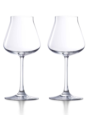 Set de copas para vino tinto Baccarat de cristal