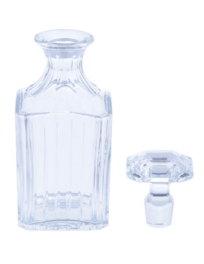 Licorera Baccarat forma cuadrada
