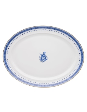 Platón Vista Alegre Cotzinha Velha de porcelana