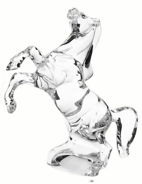 Baccarat Figura Decorativa de Caballo Encabritado