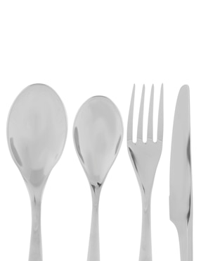 Set cubiertos Christofle de acero 48 piezas