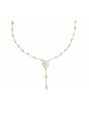 Rosario Ballesteros cadena de plata
