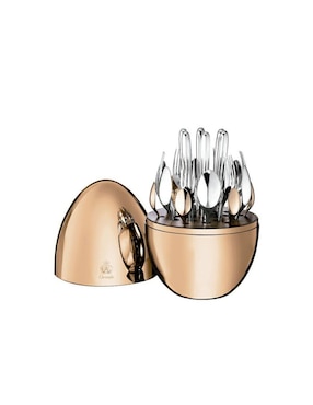 Christofle Set de 24 Cubiertos Oro