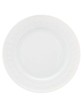 Plato Bernardaud Louvre de porcelana