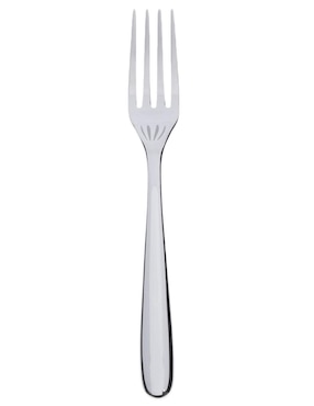 Tenedor de mesa Christofle L'ame plateado