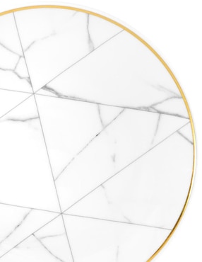 Plato Vista Alegre Carrara de porcelana