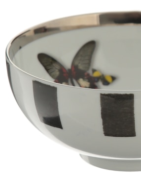 Bowl Vista Alegre Sol y Sombra de porcelana