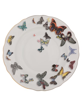 Plato sopa Vista Alegre Butterfly Parade de porcelana