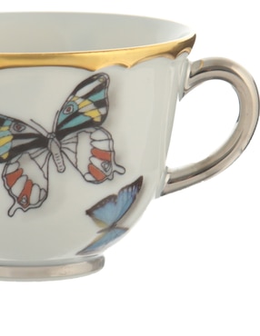 Taza terno Vista Alegre Butterfly Parade 2 piezas