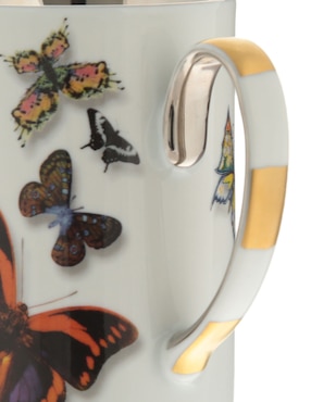 Taza cappuccino Vista Alegre Butterfly Parade