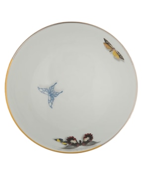 Bowl Vista Alegre Butterfly Parade de porcelana