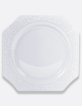 Plato pan Bernardaud Louvre de porcelana
