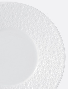Plato pan Bernardaud Ecume de porcelana