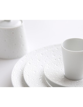 Plato pan Bernardaud Ecume de porcelana