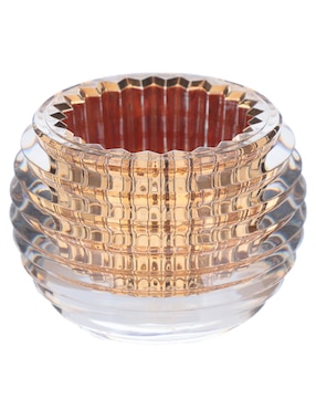 Set portavela Baccarat Oro X2