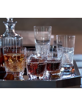 Set de vasos para whisky Baccarat Diamant de cristal con 2 vasos