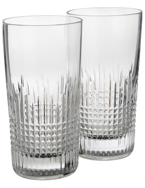 Set vasos Baccarat de cristal con 2 piezas
