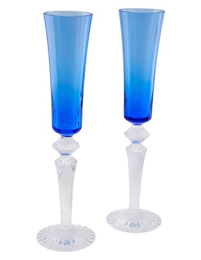 Set de copas para flauta Baccarat Mille Nuits de cristal