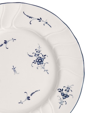 Plato postre Villeroy & Boch Old Luxembourg de porcelana