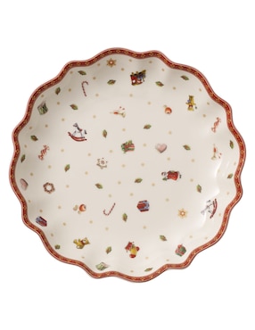 Bowl Navideño Villeroy & Boch Toys Delight De Porcelana