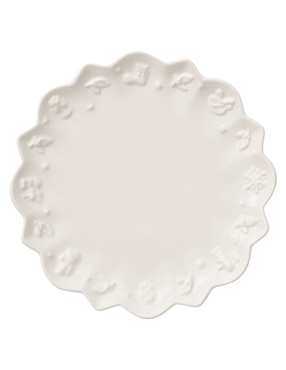 Plato Para Taza Navideño Villeroy & Boch Toy's Delight De Porcelana