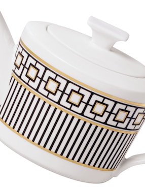 Tetera convencional Villeroy & Boch de porcelana