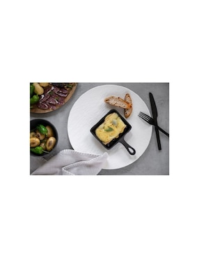 Plato base Villeroy & Boch Manufacture Rock de porcelana