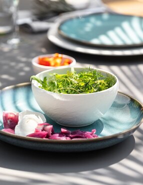 Bowl Villeroy & Boch Manu Rock de porcelana