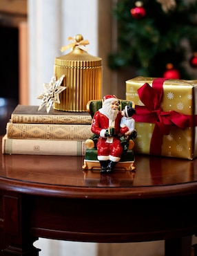 Figura decorativa de santa claus Villeroy & Boch de porcelana