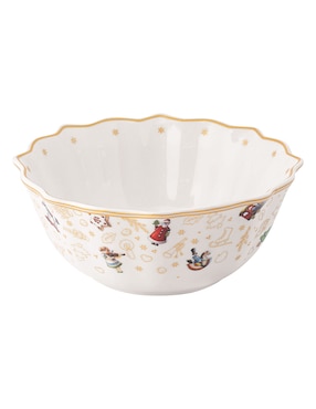 Bowl Navideño Villeroy & Boch De Porcelana