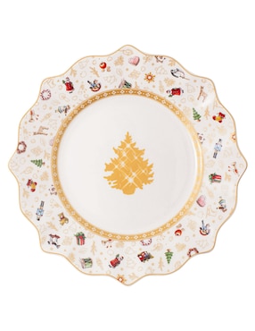 Plato Postre Villeroy & Boch De Porcelana