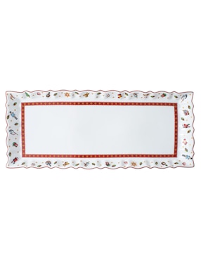 Platón navideño Villeroy & Boch Toys Delight de porcelana