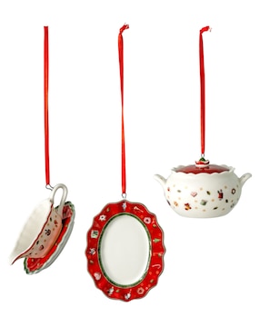 Set De Ornamentos Navideños Villeroy & Boch