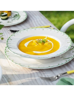 Plato sopa Villeroy & Boch de porcelana