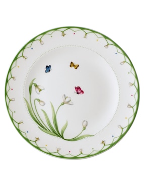 Plato Postre Villeroy & Boch De Porcelana