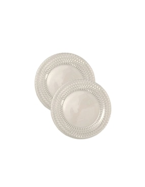 Plato base Villeroy & Boch Boston de cristal 2 piezas