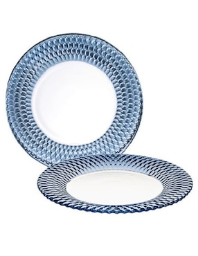 Plato base Villeroy & Boch Boston de cristal 2 piezas