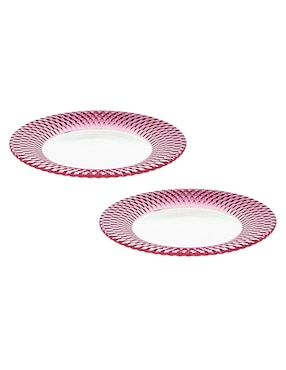 Set Plato Base Villeroy & Boch De Cristal 2 Piezas