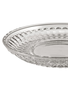 Plato postre Villeroy & Boch de cristal 2 piezas