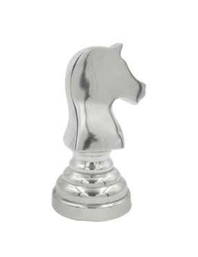 Figura decorativa Ajedrez Caballo Córner Home de metal