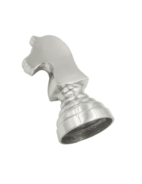 Figura decorativa Ajedrez Caballo Córner Home de metal
