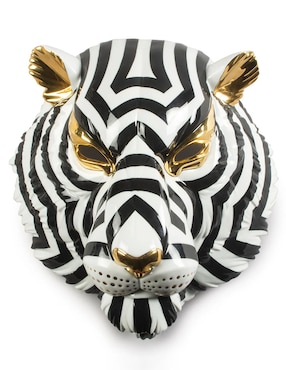 Escultura Lladró Máscara Tigre