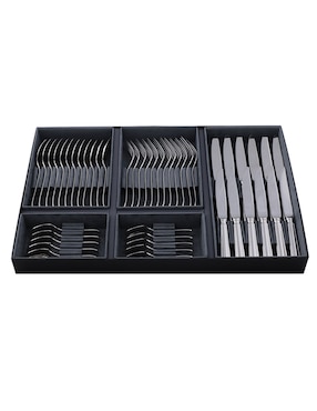 Set cubiertos Christofle Albi Acier de acero inoxidable 48 piezas