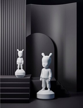 Escultura de humano Lladró de porcelana