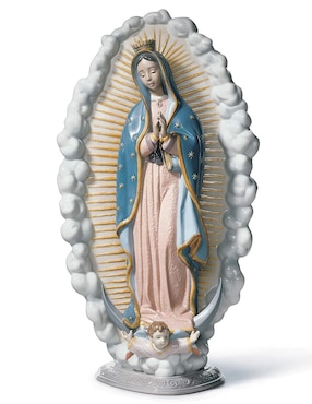 Escultura Lladró Virgen Guadalupe