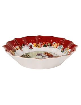 Bowl Navideño Villeroy & Boch Toys Fantasy De Porcelana