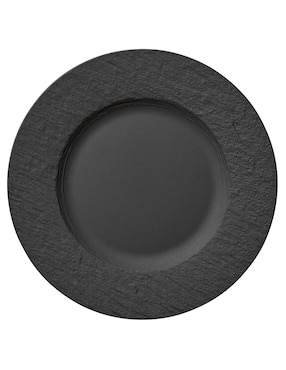 Plato trinche Villeroy & Boch Manufacture Rock de porcelana