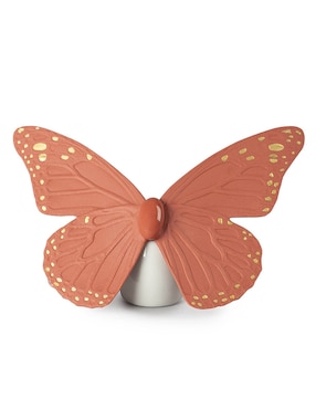 Escultura Lladró Butterfly Coral