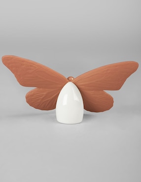Escultura Lladró Butterfly Coral