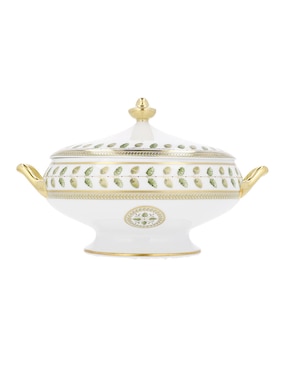 Sopera Bernardaud M Constance de porcelana 2 piezas